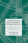 Image for Student Speech Policy Readability in Public Schools