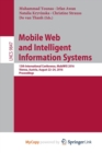 Image for Mobile Web and Intelligent Information Systems : 13th International Conference, MobiWIS 2016, Vienna, Austria, August 22-24, 2016, Proceedings