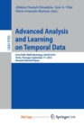 Image for Advanced Analysis and Learning on Temporal Data