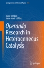 Image for Operando research in heterogeneous catalysis