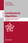 Image for Combinatorial algorithms: 27th International Workshop, IWOCA 2016, Helsinki, Finland, August 17-19, 2016, Proceedings
