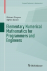Image for Elementary numerical mathematics for programmers and engineers