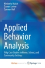 Image for Applied Behavior Analysis