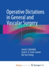 Image for Operative Dictations in General and Vascular Surgery