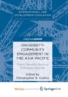 Image for University-Community Engagement in the Asia Pacific