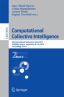 Image for Computational collective intelligence.: 8th International Conference, ICCCI 2016, Halkidiki, Greece, September 28-30, 2016. Proceedings
