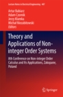 Image for Theory and Applications of Non-integer Order Systems: 8th Conference on Non-integer Order Calculus and Its Applications, Zakopane, Poland