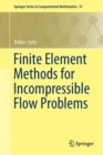 Image for Finite Element Methods for Incompressible Flow Problems : 51
