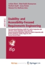 Image for Usability- and Accessibility-Focused Requirements Engineering