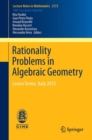 Image for Rationality problems in algebraic geometry: Levico Terme, Italy 2015