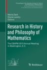 Image for Research in History and Philosophy of Mathematics : The CSHPM 2015 Annual Meeting in Washington, D. C.