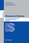 Image for Discovery Science : 19th International Conference, DS 2016, Bari, Italy, October 19–21, 2016, Proceedings