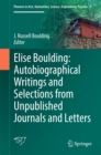 Image for Elise Boulding: Autobiographical Writings and Selections from Unpublished Journals and Letters : 9