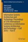 Image for Information Systems Architecture and Technology: Proceedings of 37th International Conference on Information Systems Architecture and Technology - ISAT 2016 - Part II
