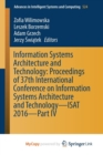 Image for Information Systems Architecture and Technology: Proceedings of 37th International Conference on Information Systems Architecture and Technology - ISAT 2016 - Part IV