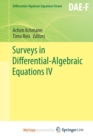 Image for Surveys in Differential-Algebraic Equations IV