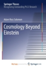 Image for Cosmology Beyond Einstein
