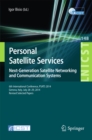 Image for Personal satellite services: next-generation satellite networking and communication systems : 6th International Conference, PSATS 2014, Genoa, Italy, July 28-29, 2014, Revised selected papers : 148