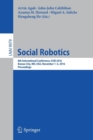 Image for Social Robotics : 8th International Conference, ICSR 2016, Kansas City, MO, USA, November 1-3, 2016 Proceedings