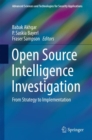 Image for Open source intelligence investigation  : from strategy to implementation