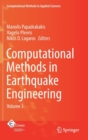 Image for Computational methods in earthquake engineeringVolume 3
