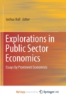 Image for Explorations in Public Sector Economics