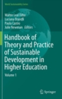 Image for Handbook of theory and practice of sustainable development in higher educationVolume 1