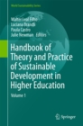 Image for Handbook of theory and practice of sustainable development in higher education.