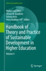 Image for Handbook of Theory and Practice of Sustainable Development in Higher Education: Volume 4 : Volume 4