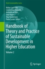 Image for Handbook of Theory and Practice of Sustainable Development in Higher Education: Volume 2 : Volume 2