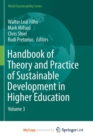 Image for Handbook of Theory and Practice of Sustainable Development in Higher Education : Volume 3