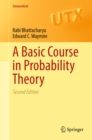 Image for A basic course in probability theory