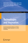 Image for Technologies and innovation: second International Conference, CITI 2016, Guayaquil, Ecuador, November 23-25, 2016, Proceedings