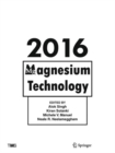 Image for Magnesium Technology 2016