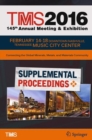 Image for TMS 2016 145th Annual Meeting &amp; Exhibition, Annual Meeting Supplemental Proceedings