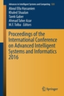 Image for Proceedings of the International Conference on Advanced Intelligent Systems and Informatics 2016