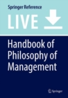 Image for Handbook of Philosophy of Management