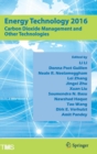 Image for Energy Technology 2016 : Carbon Dioxide Management and Other Technologies