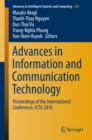 Image for Advances in Information and Communication Technology: proceedings of the International Conference, ICTA 2016.