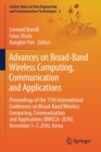 Image for Advances on Broad-Band Wireless Computing, Communication and Applications : Proceedings of the 11th International Conference On Broad-Band Wireless Computing, Communication and Applications (BWCCA-201