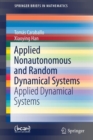 Image for Applied Nonautonomous and Random Dynamical Systems