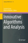 Image for Innovative Algorithms and Analysis
