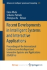 Image for Recent Developments in Intelligent Systems and Interactive Applications