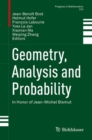 Image for Geometry, Analysis and Probability: In Honor of Jean-Michel Bismut
