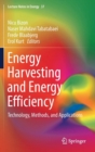 Image for Energy harvesting and energy efficiency  : technology, methods, and applications