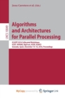 Image for Algorithms and Architectures for Parallel Processing : ICA3PP 2016 Collocated Workshops: SCDT, TAPEMS, BigTrust, UCER, DLMCS, Granada, Spain, December 14-16, 2016, Proceedings
