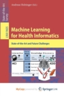 Image for Machine Learning for Health Informatics