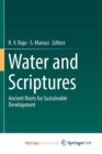 Image for Water and Scriptures : Ancient Roots for Sustainable Development