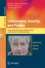 Image for Concurrency, Security, and Puzzles : Essays Dedicated to Andrew William Roscoe on the Occasion of His 60th Birthday