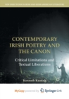 Image for Contemporary Irish Poetry and the Canon